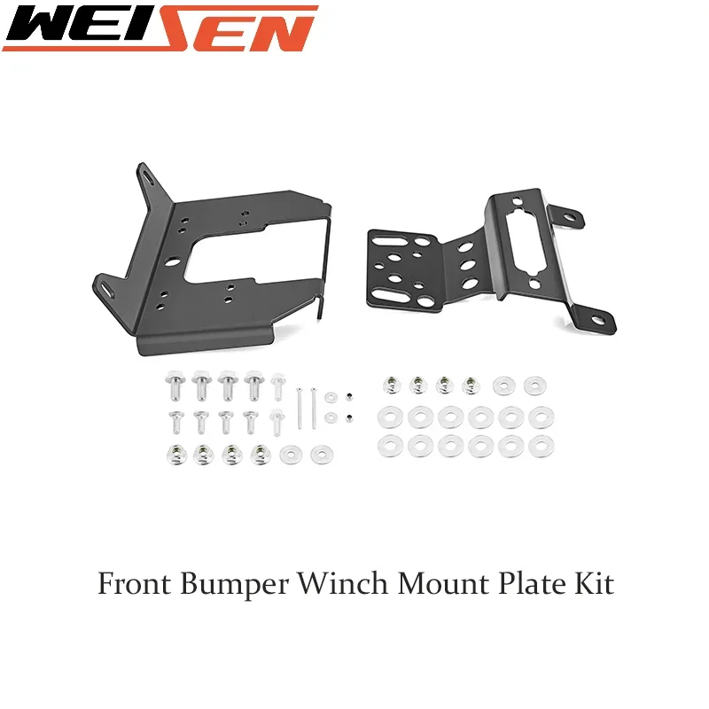 

UTV Accessories Winch Mount Plate Bracket Solid Steel For Polaris RZR 4 900 1000 XP Turbo /General EPS Deluxe XP 4 1000