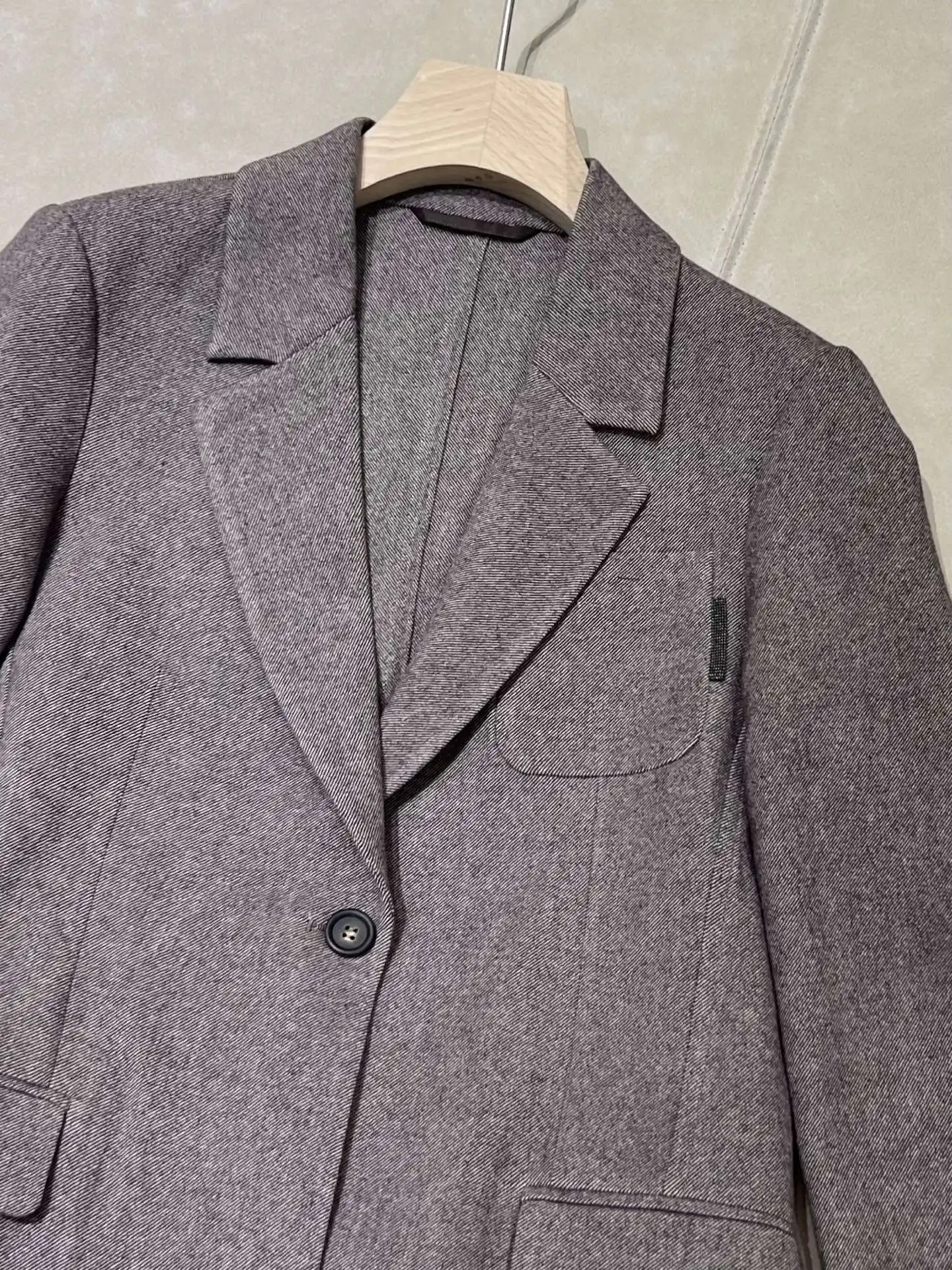 

2026 Spring/Summer New Women'S Cashmere And Wool Suit Jacket: Stylish, Versatile, And Elegant