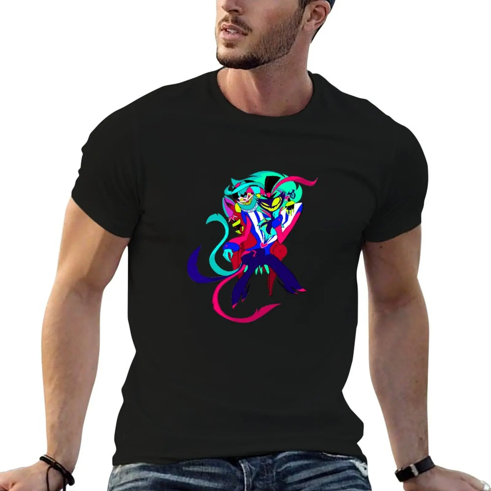 Helluva Boss - Fizzarolli and Asmodeus T-Shirt customizeds new edition mens graphic t-shirts hip hop