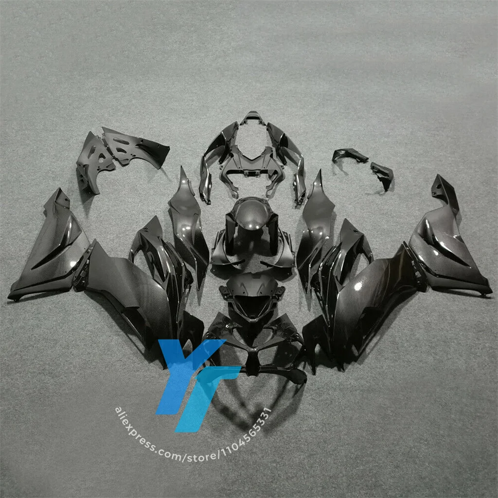 

Motorcycle Fairing for KAWASAKI ZX6R 2019-2023 - Premium ABS Plastic - Multiple Design Options - Carbon Fiber Finish