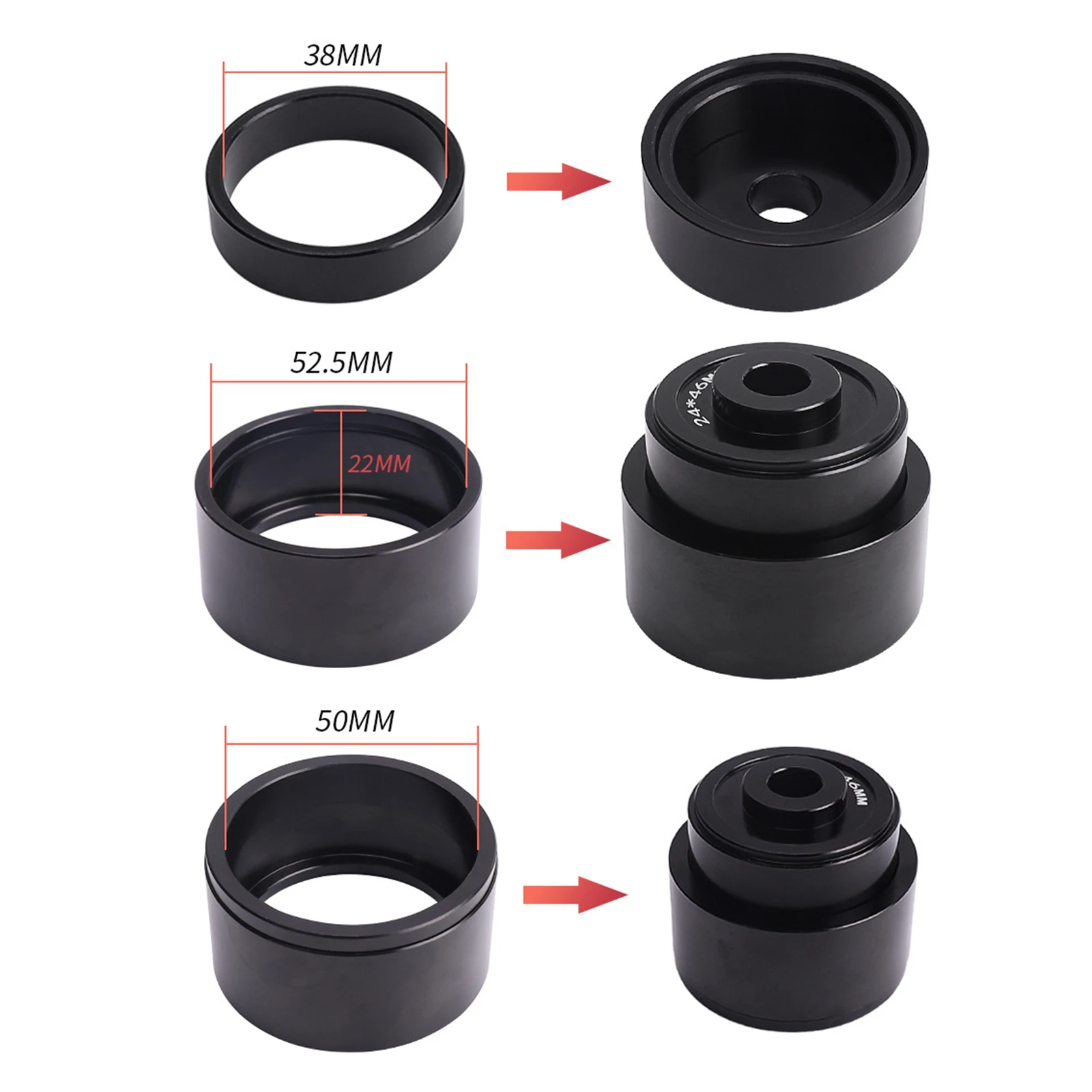 

Bicycle Bowl Remover Bike BB Bottom Bracket Press-fit Bearing Removal Tool