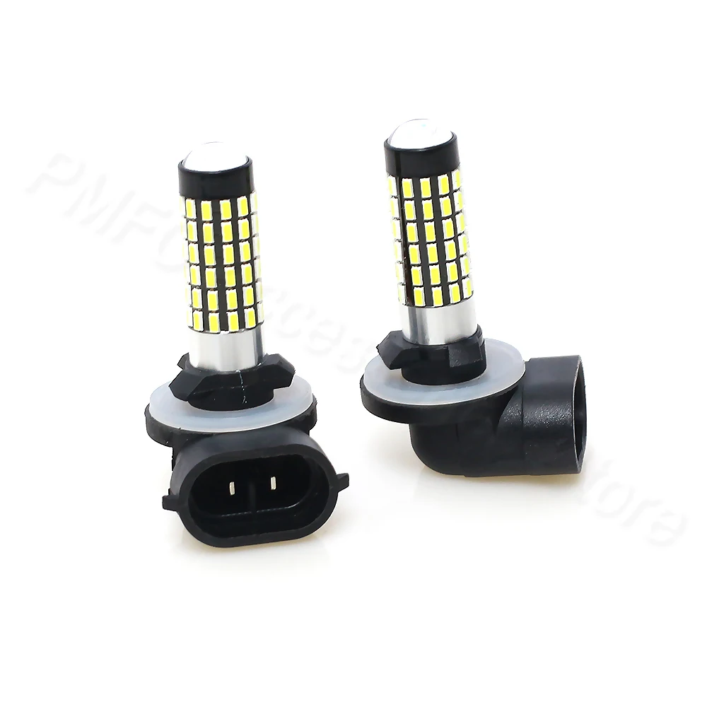 LED المصباح لمبة الضباب الخفيف H27/881 LED الضباب مصباح قيادة عالية ضوء سيارة ضوء المصدر 6000K الأبيض H27W H27