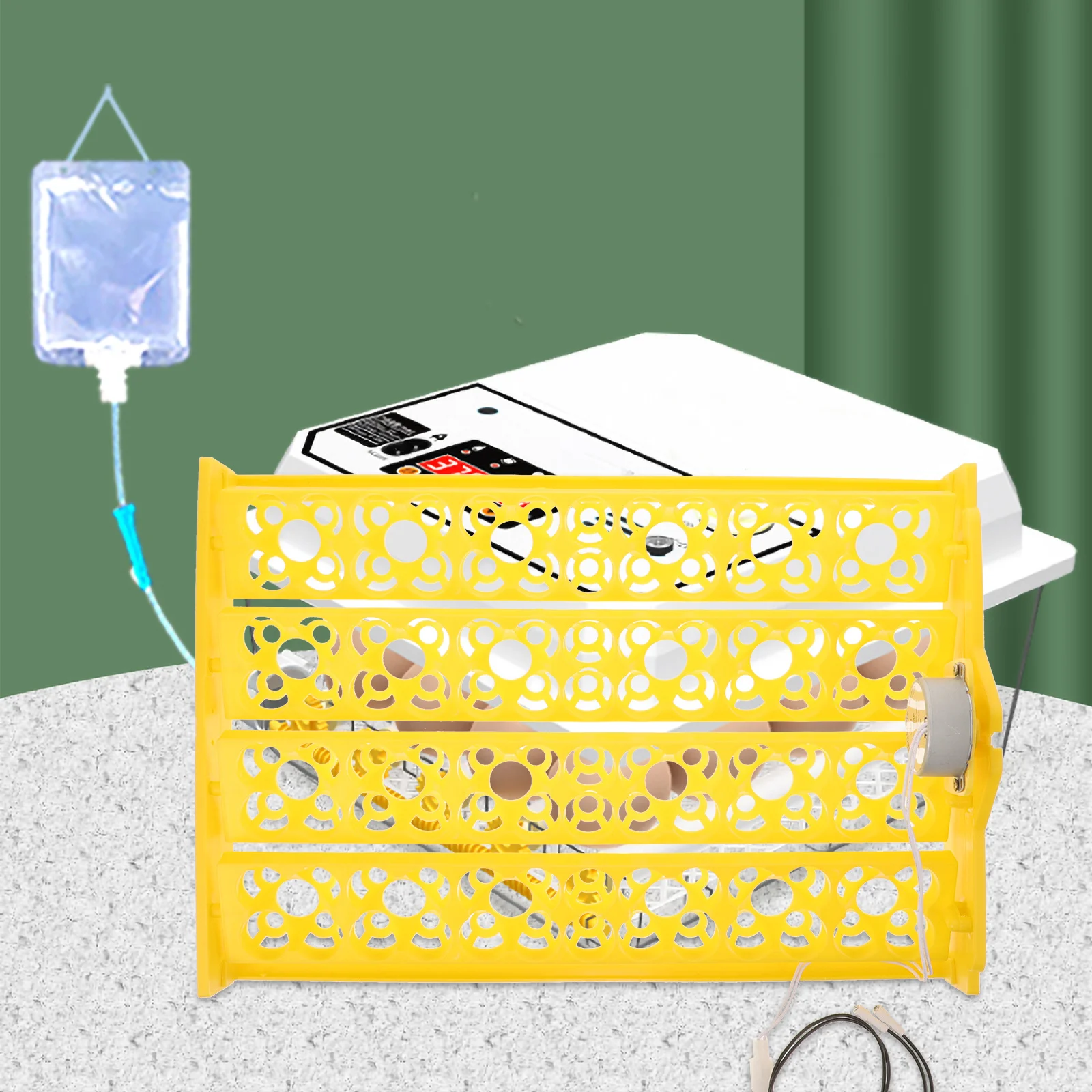 

Incubator Egg Tray Automatic Turning Tool for Chicken Duck Goose Eggs Wide Application Strong Stable Design Automatic Egg