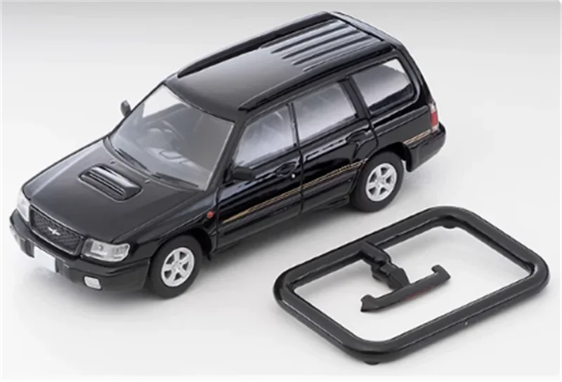 TLV 1:64 Forester Black Diecast Model Car