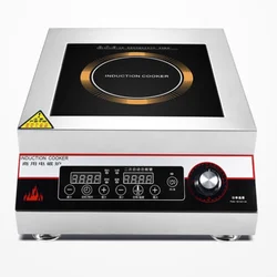 Eoctoe 5000w Induction Cooker Commercial Induction Kitchen Panel Cooking Household Induction Cooktop Single Cooker Electric Hob