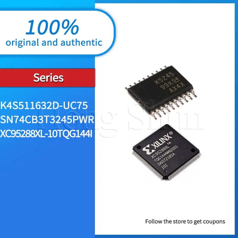 XC95288XL-10TQG144I-10pcs Phone Case SN74CB3T3245PWR K4S511632D-UC75-10pcs