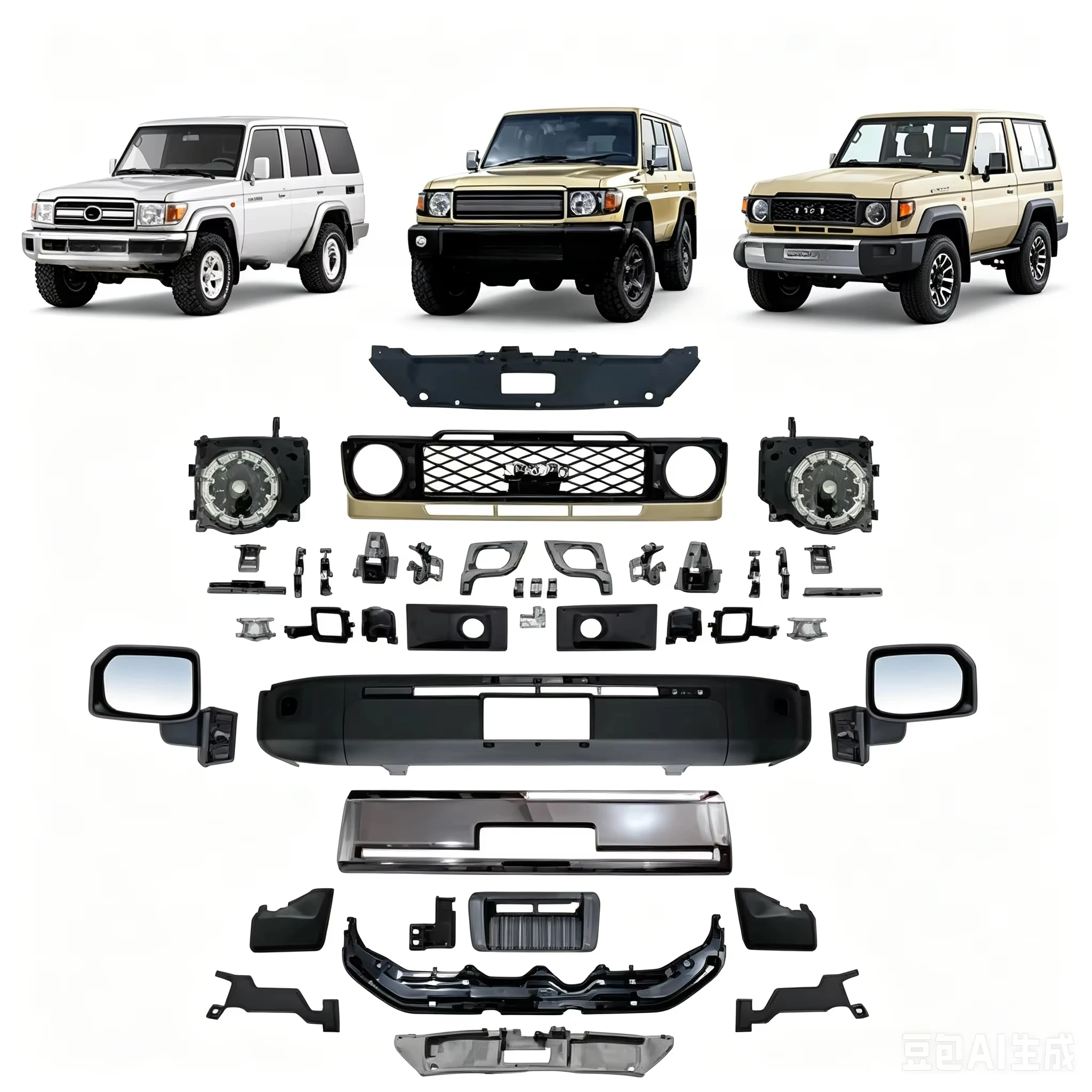 High Quality Facelift Conversion Body Kit Fit