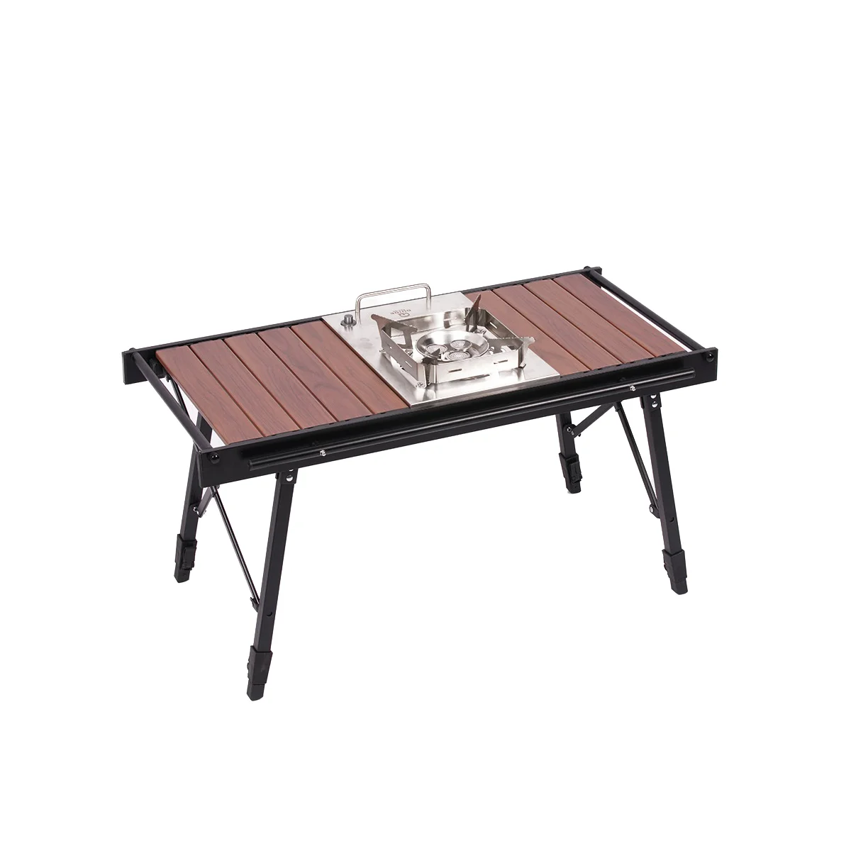 Portable Height-Adjustable Aluminum Folding IGT Table for Camping Car Travel Picnic Barbecue Modern Design Outdoor Table