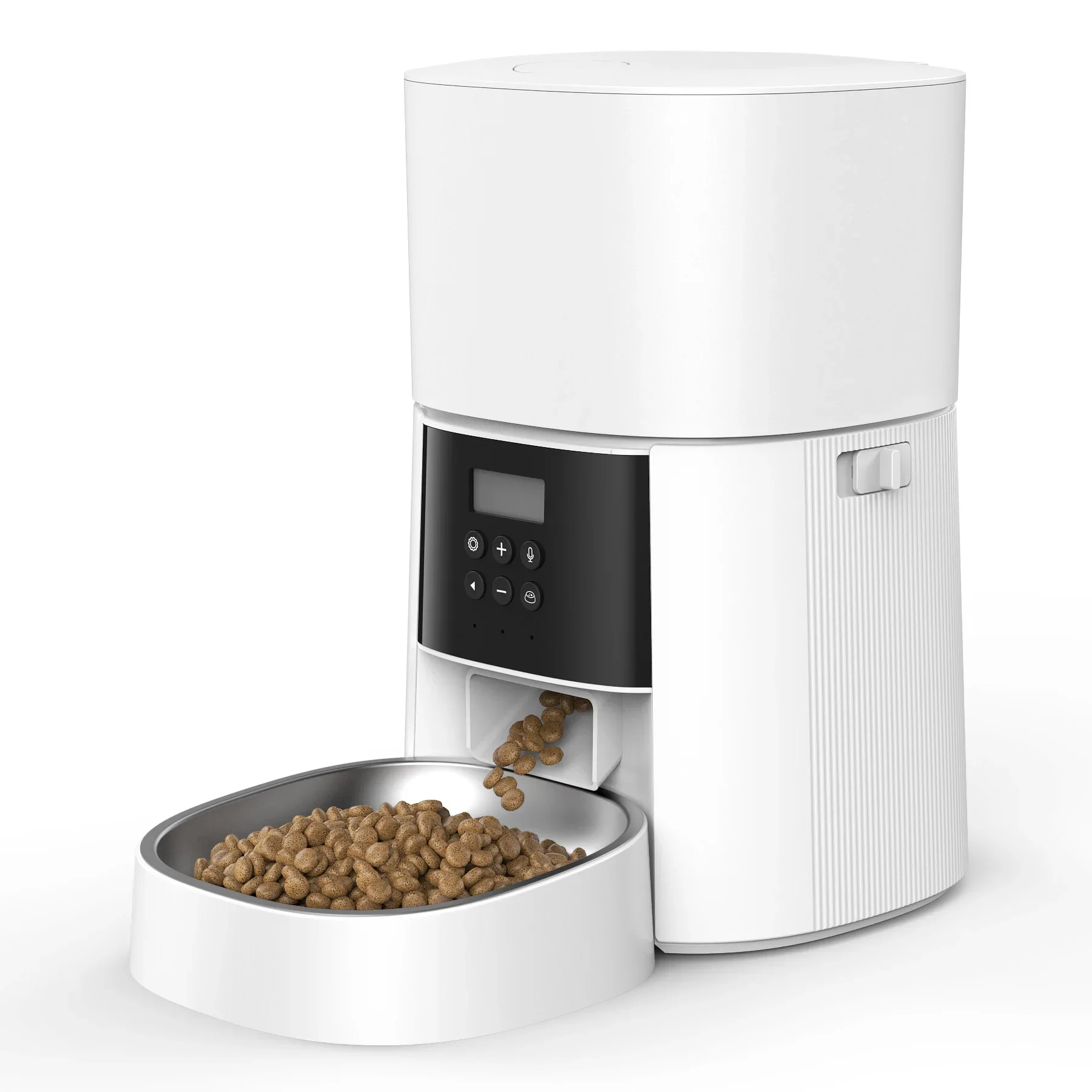 

4-литровая видеоверсия дистанционного времени для кошек и собак, количественная автоматическая интеллектуальная кормушка для домашних животных