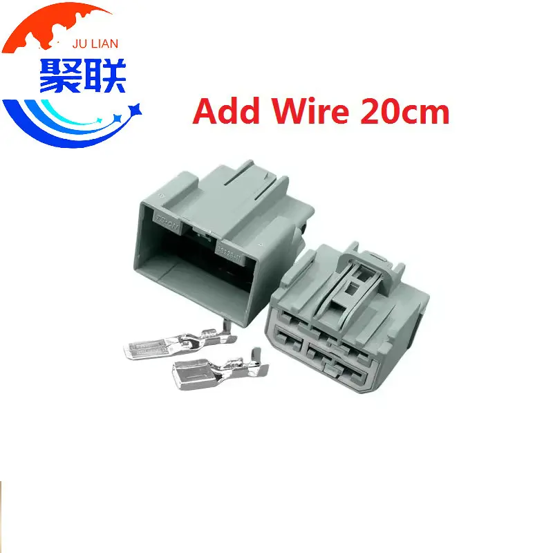 1 комплект, 6-контактный 7283-3740-40 7282-3740-40, автоматический разъем «папа-мама», проводный кабель, штекер для проводов с контактами или проводами