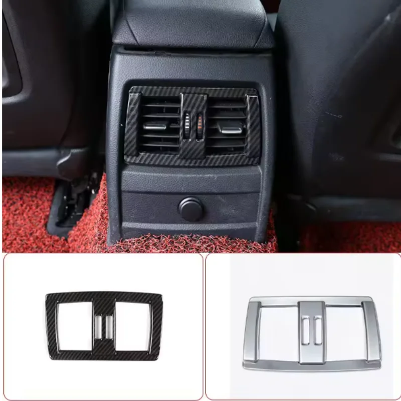 

ABS Chrome Rear Seat Air Condition Outlet Cover Frame Trim For BMW 3 Series F30 F34 2013-2018 Car Accessories