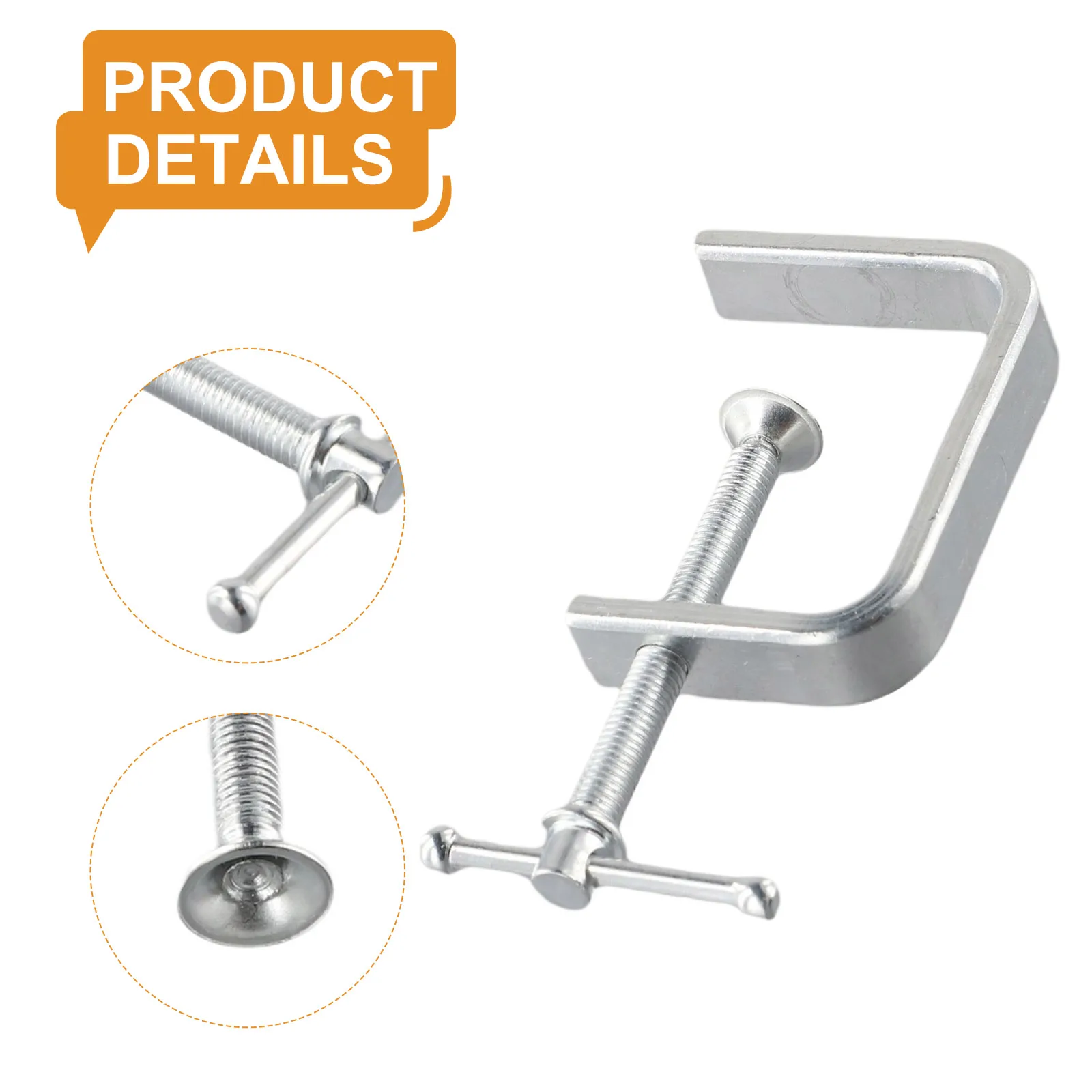 50-100mm Clamp Woodworking Clamp Woodworking Drilling Smooth Advancement Stable Clamping Uniform Texture For Wood
