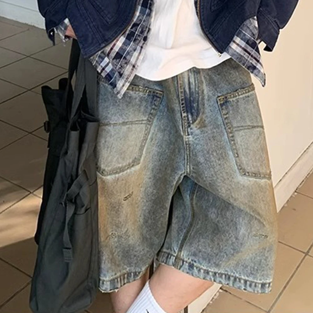 

Casual Events Distressed Washed Pants Casual Fashion Shorts Brand New Summer Wear Lightweight Summer Pants For Beach Trip