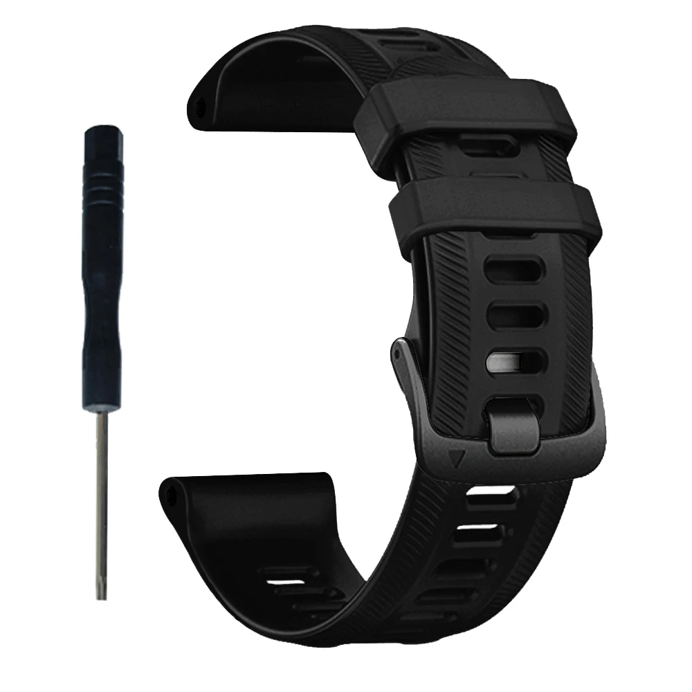 Faixa de Silicone para Garmin Forerunner, Pulseiras Oficiais, Pulseira Correia Correa, Original, 945, 935, 955