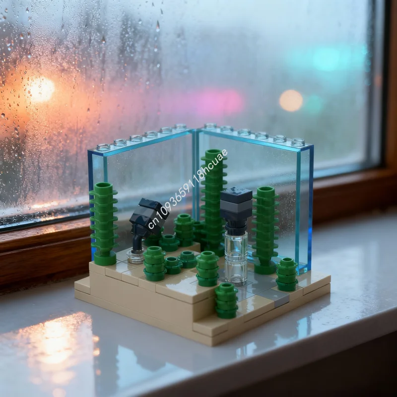 

Набор из 106 деталей MOC: Подводный мир осьминогов, конструктор, развивающая игрушка, идеальный подарок на Рождество