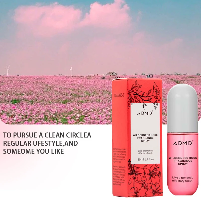 2 قطعة عطر جوز الهند الورد رذاذ الشعر والجسم عطر رذاذ طازج يدوم طويلاً عطر سفر حجم معطر رذاذ