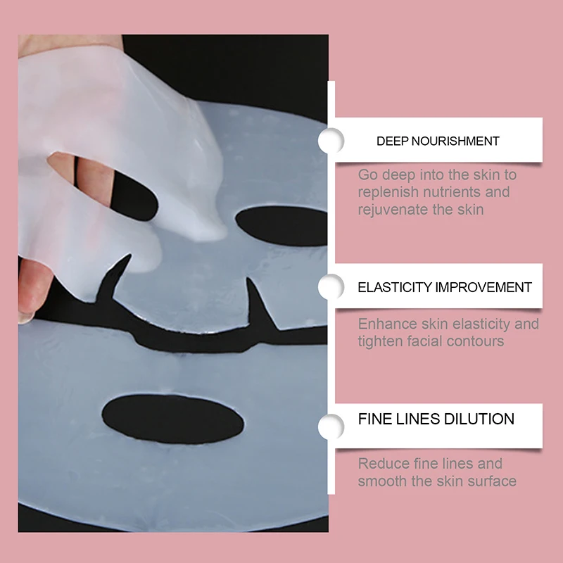 Bio Collagen Face Mask Shrink Pores Deep Hydrating Overnight Mask Moisturizing Refreshing Brightening Face Skin Care 2024 New