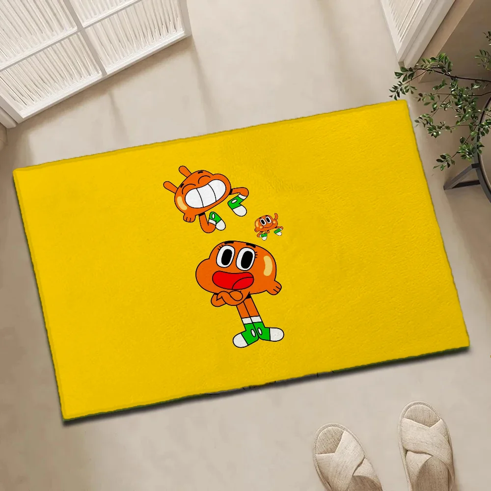 

Room Mats Fashion Kitchen Mat The Amazing World of Gumball Doormat New Room Decorating Items Carpet in the Bedroom Lounge Rug