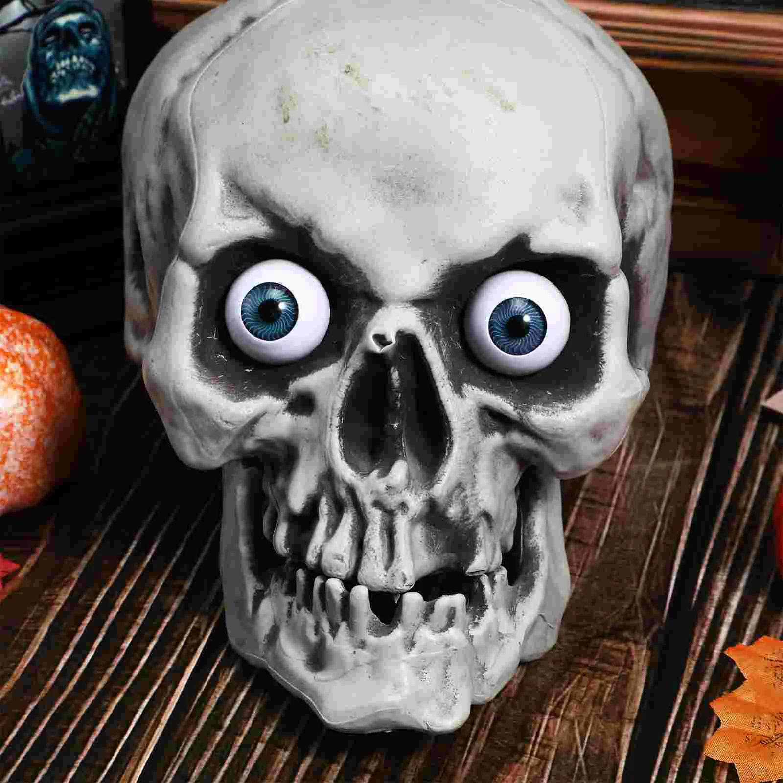 8 Hollow Halloween Accessories Eyeballs Mask Horror Props Costume Material Child