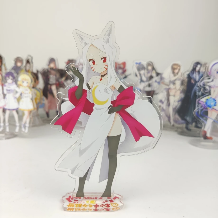 Anime The Helpful Fox Senko-san Sewayaki Kitsune no Senko-san Senko Cosplay Double Side Acrylic Stand Figure Model Plate NEW