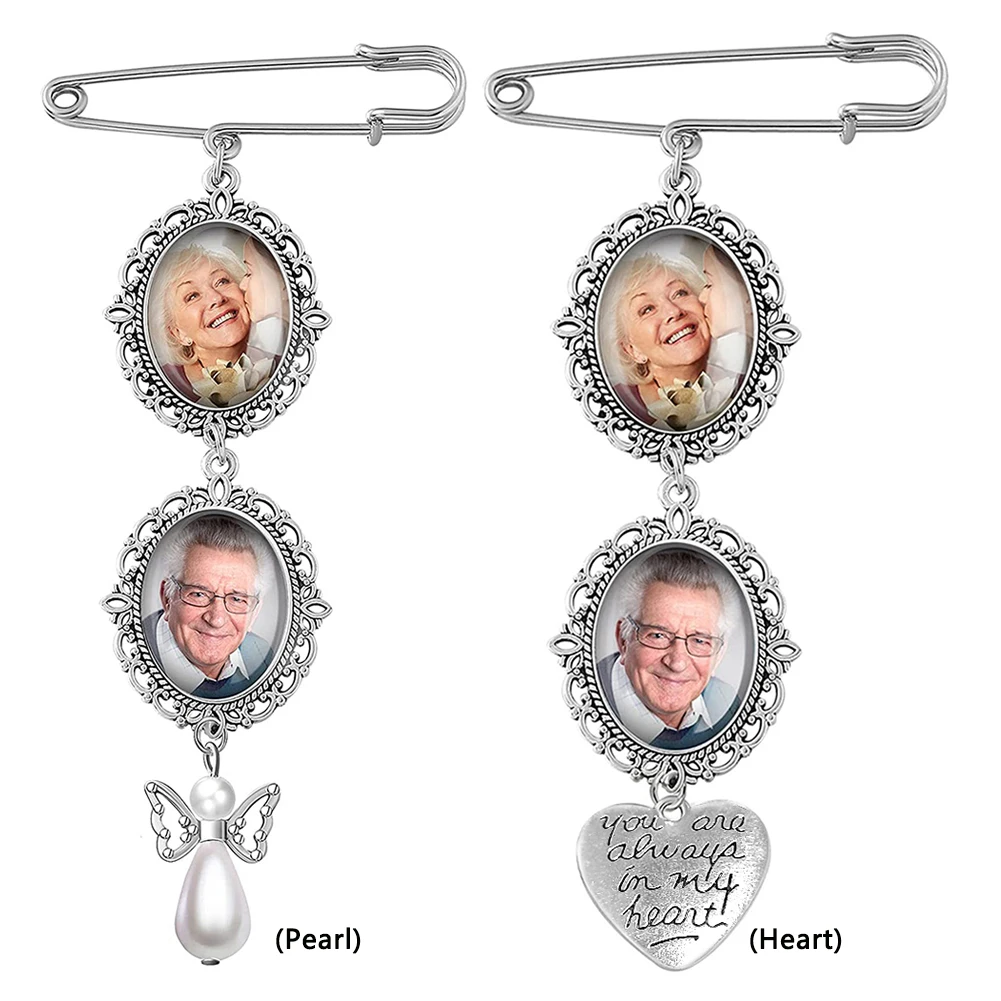 باقة الزفاف صورة تذكارية سحر دبوس بروش قلادة لقضاء عطلة التخرج #2