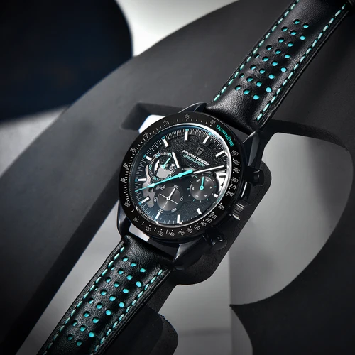 Reloj PAGANI DESIGN Moon para hombre, Reloj de cuarzo a la moda, cronógrafo deportivo con esqueleto resistente al agua, cristal de zafiro AR 1779 Reloj para hombre