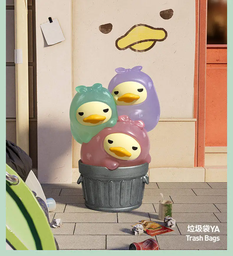Original POPMART Blind Box Mini DUCKOO City Walk Serie Modische Ornament-Figur Trendiges Sammlerstück Dekoratives Geschenk – Detail 7