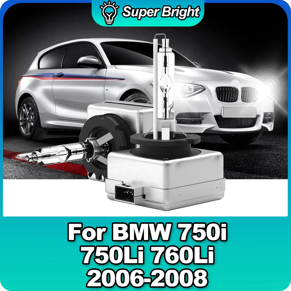 

D1S HID Xenon Bulb Headlight Auto Lamp Replacement Front Light 6000K 8000K 12000K For BMW 750i 750Li 760Li 2006 2007 2008 2Pcs