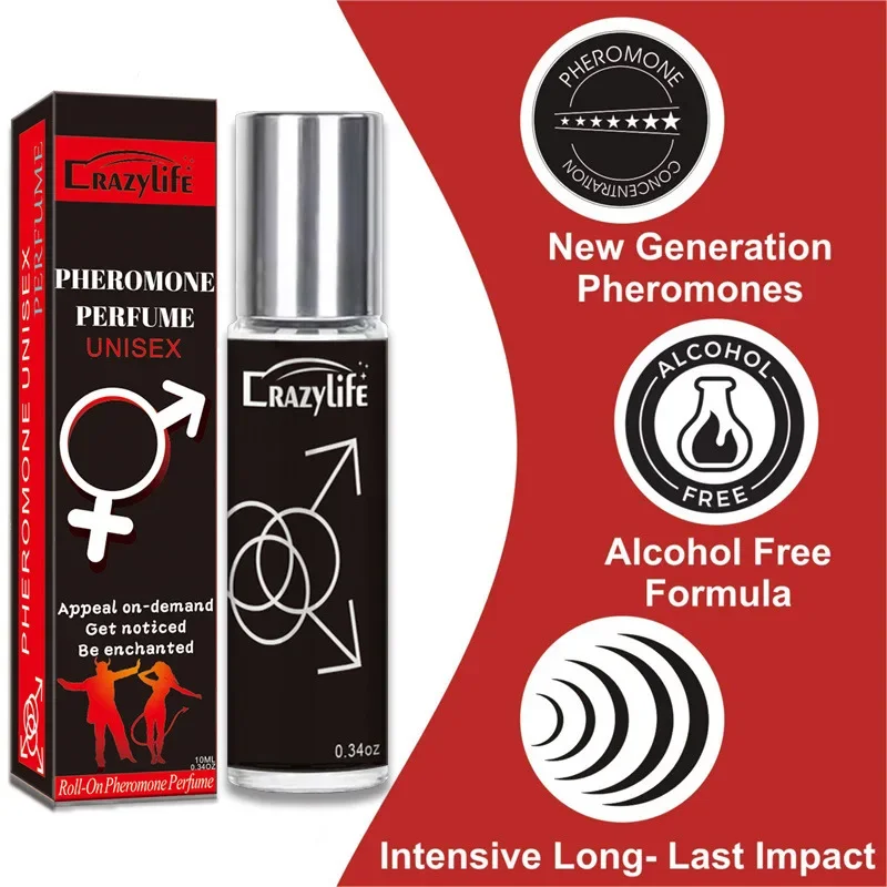 Unisex Light Fragrance Neutral Perfume 10ml for Men and Women Couple Date Aromatherapy Sexy Essential Oil for Men Women