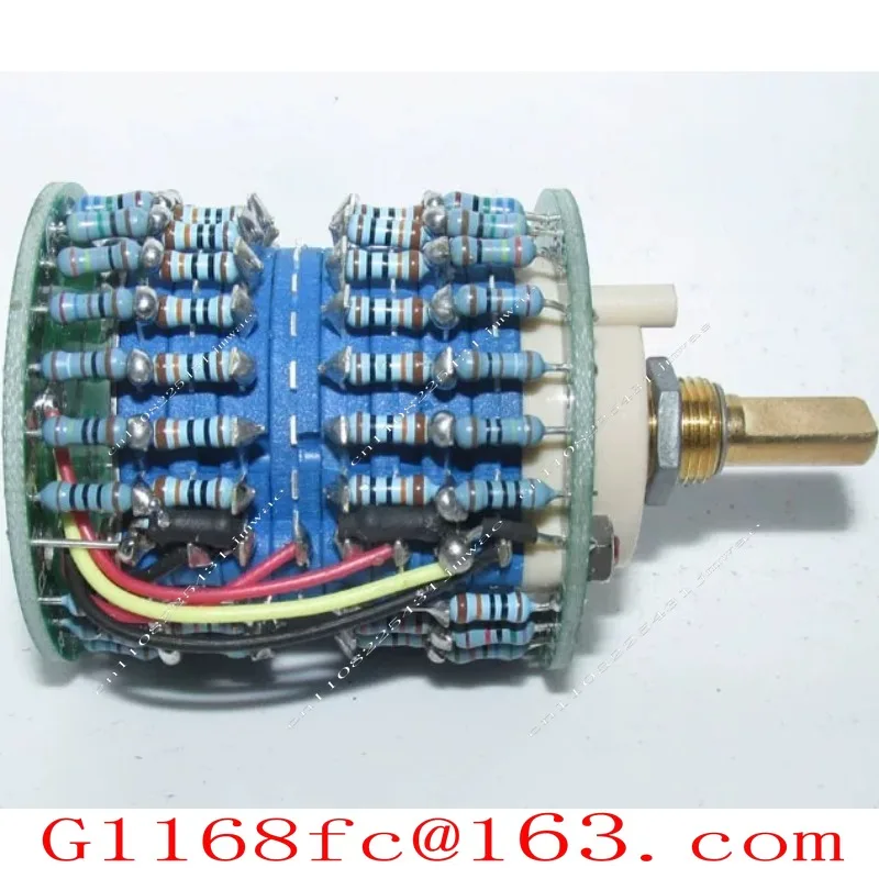 High Precision 4 × 24 Level Precision Shunt Stepper 50K 100K250K 500K Stereo Volume Potentiometer