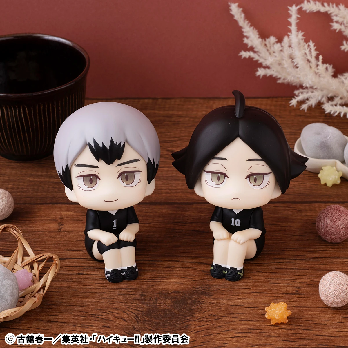 

(В наличии) Фигурка MegaHouse Look Up Haikyuu 11 см - Модель аниме Kita Shinsuke & Suna Rintarou в наличии (в наличии)
