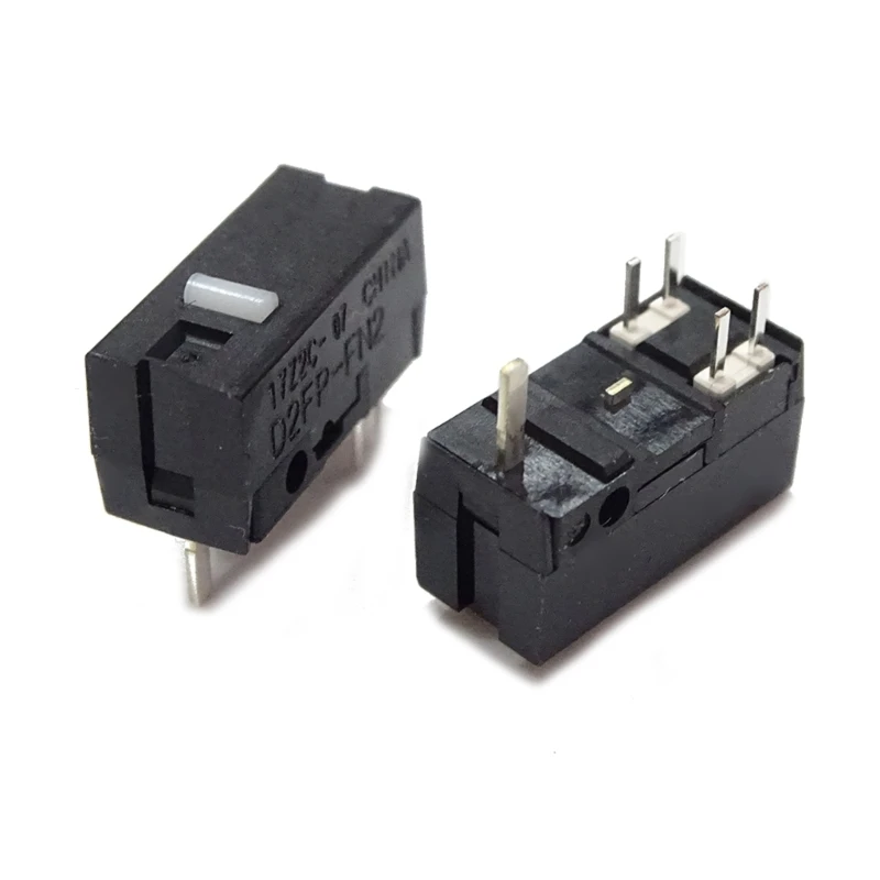 2 Pieces Mouse Micro Switch Button Strike Light Microswitch D2FP-FN2 for Asus ROG Gladius III AimPoint 36K 80 DropShipping