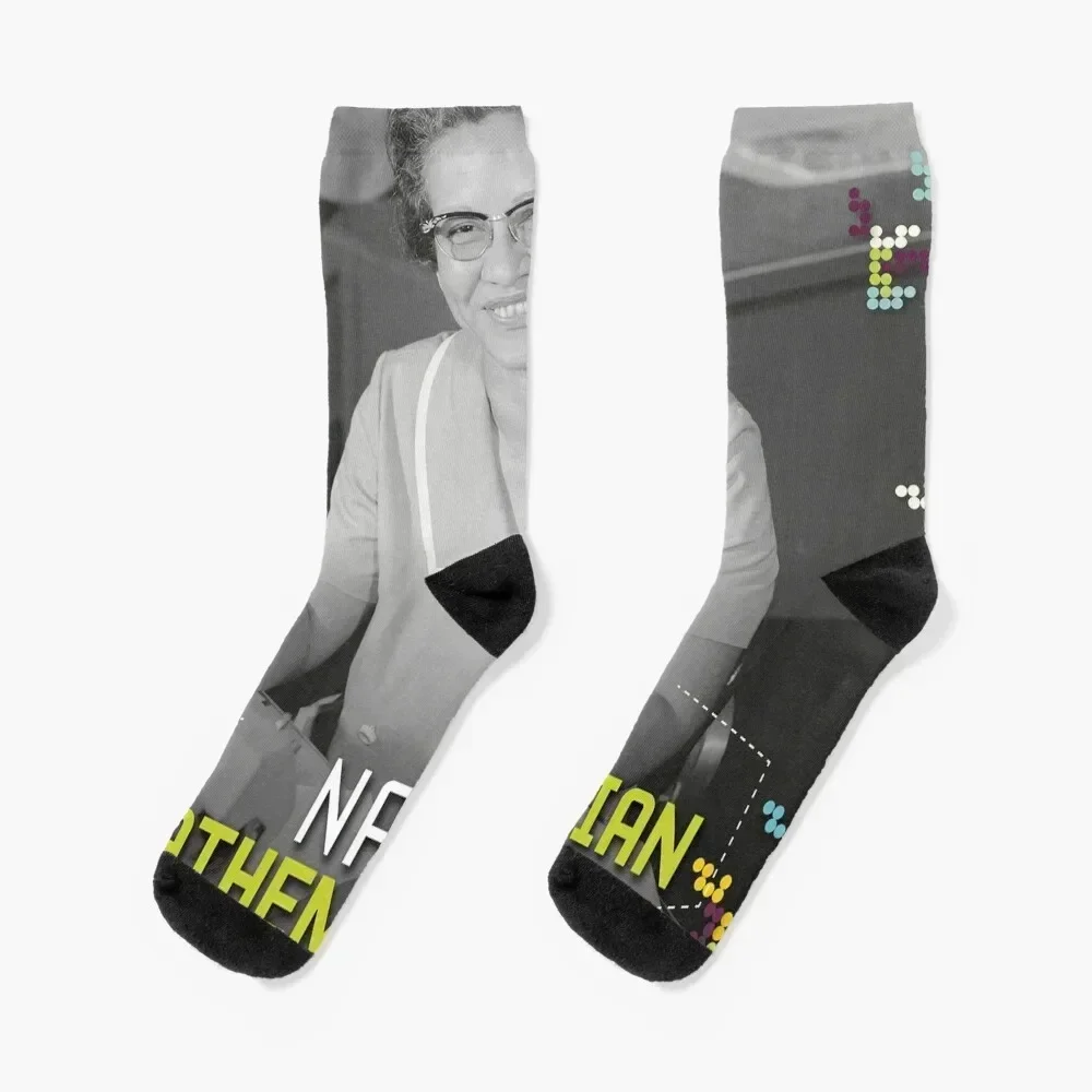 Katherine mathematician Socks hockey kawaii halloween Socks Men's Women's