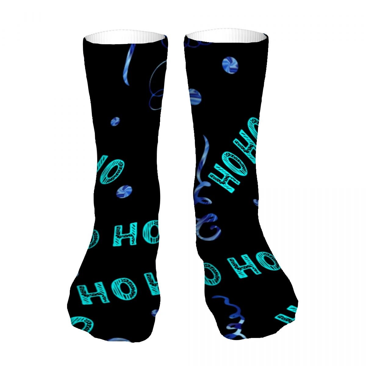 Funny Phrases Pattern Mens Womens Funny Crew Socks Cool 3D Printed Design Socks Fashion Comfortable Basketball Socks