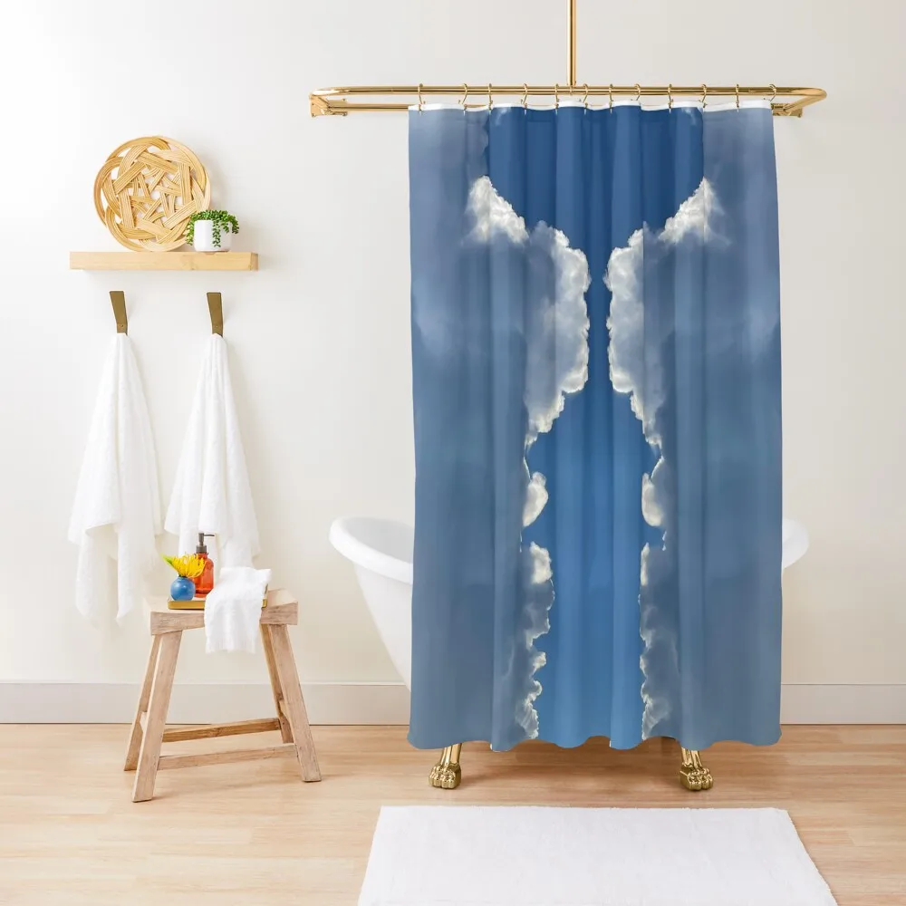 

Sky's The Limit Shower Curtain Shower For Bathrooms Washable Waterproof Fabric Shower Sets For Bathroom Curtain