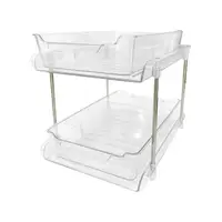 Organizador extraíble 2 niveles para armario - 30.59 € Organizador extraíble 2 niveles para armario