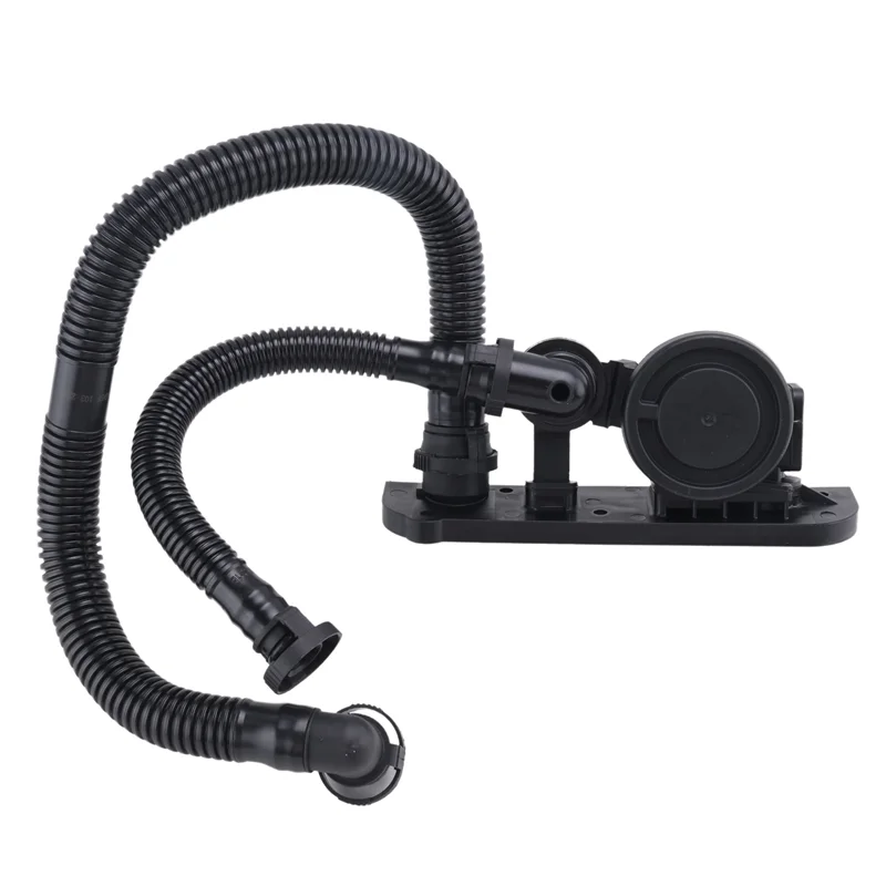 

Ingenious-1 Set PCV Crankcase Control Ventilation Valve Hose Gasket Black Plastic For VW Golf Passat 06F129101K 06F103235 0