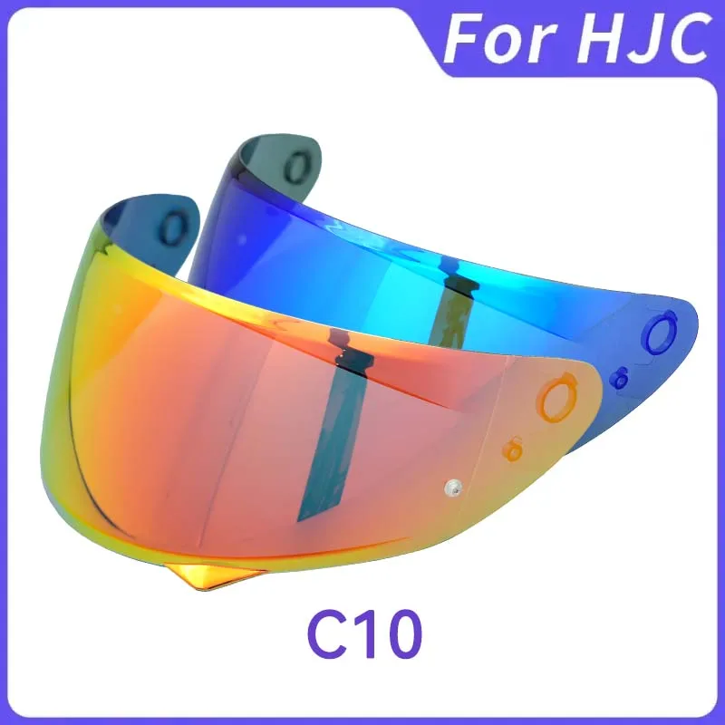 Motorcycle Helmet Visor Lens for HJC C10 Replace Anti-UV Anti-Scratch Dustproof Wind Shield Motorcycle Accessories