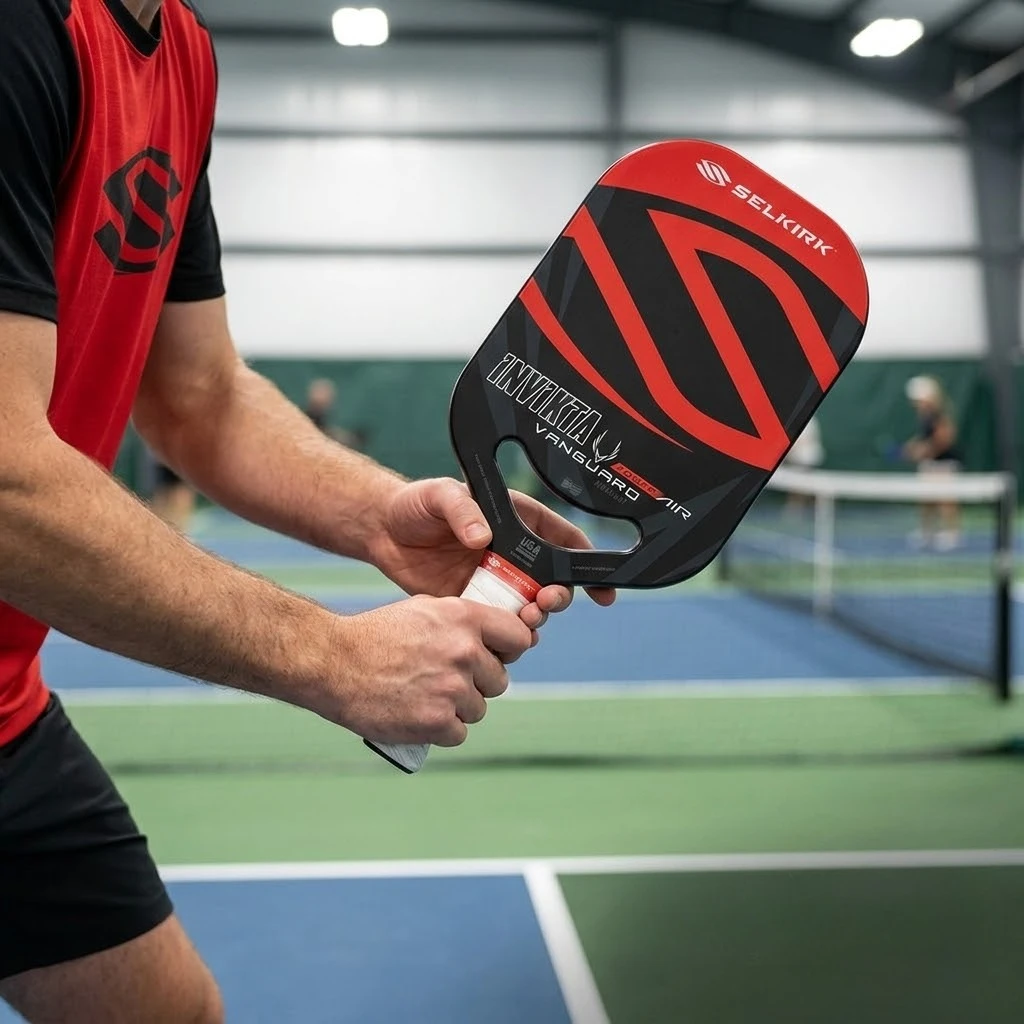 

Selkirk Invikta Vanguard Carbon Fiber Pickleball Paddles USAP Approved Honeycomb Core High Spin Power Professional Racket