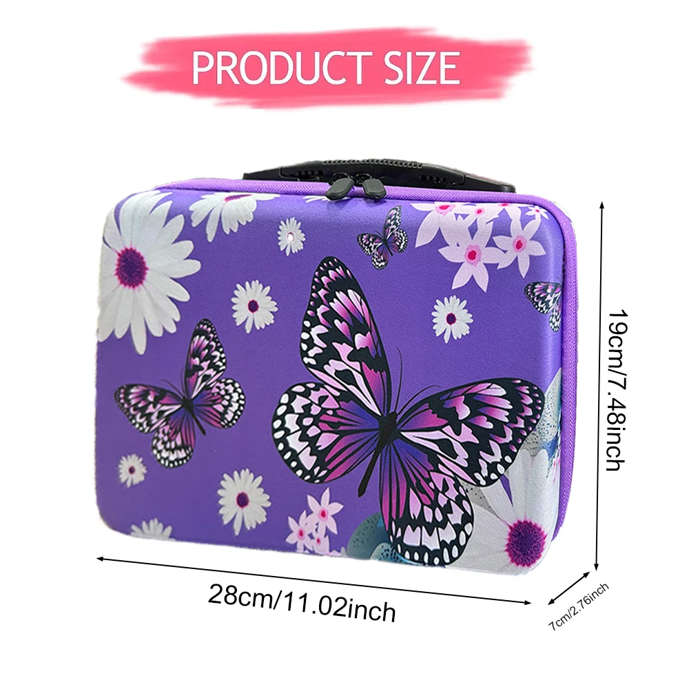 60 Slots Diamond Painting Storage Containers Diamond Art Accessories and Tools Kit Box with Shockproof Jars for DIY Diamond Art