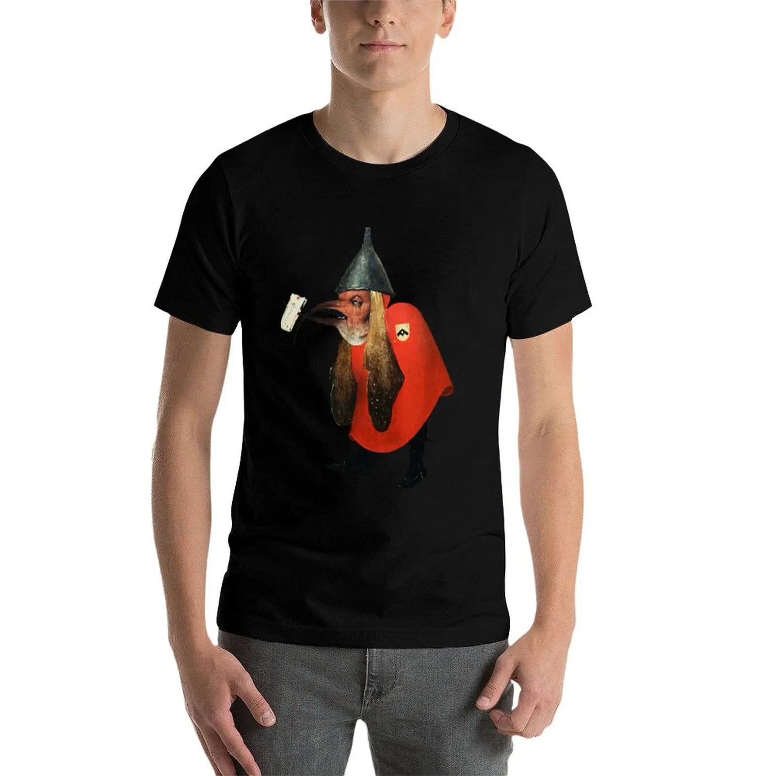 Hieronymus Bosch monster T-Shirt quick-drying valentines boutique clothes for a boy tee shirts for men