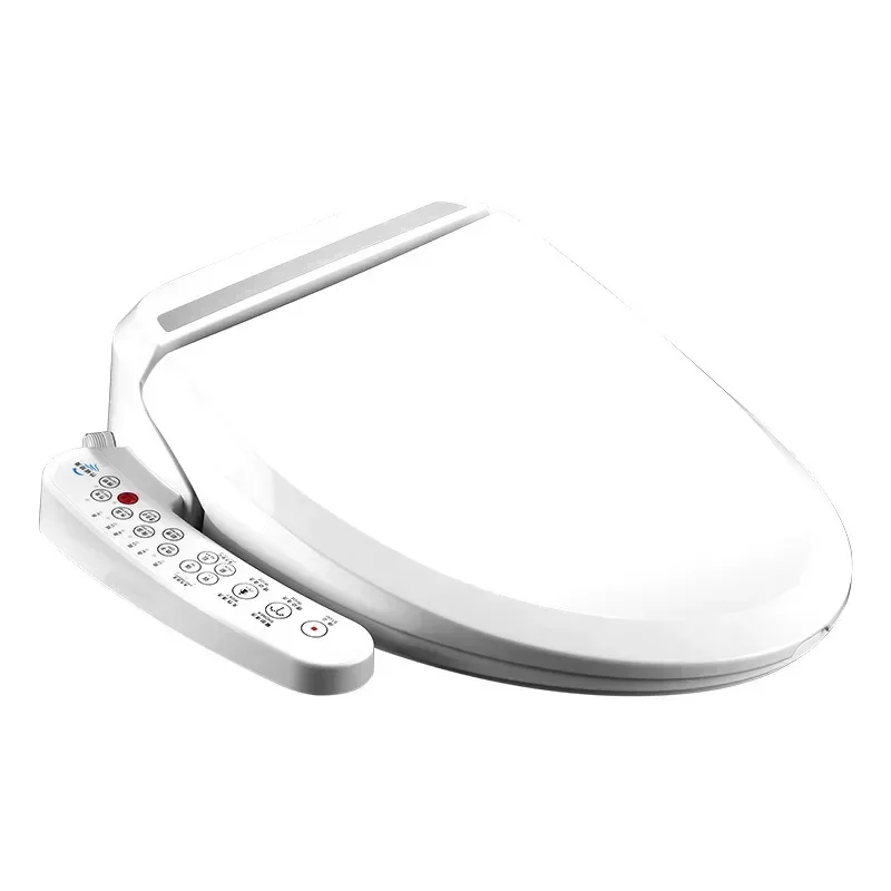 Extended Toilet Seat Toilet Seat, White, Endless Warm Water, Rear & Front Wash, LED Light, Wireless Remote Control (Extended)