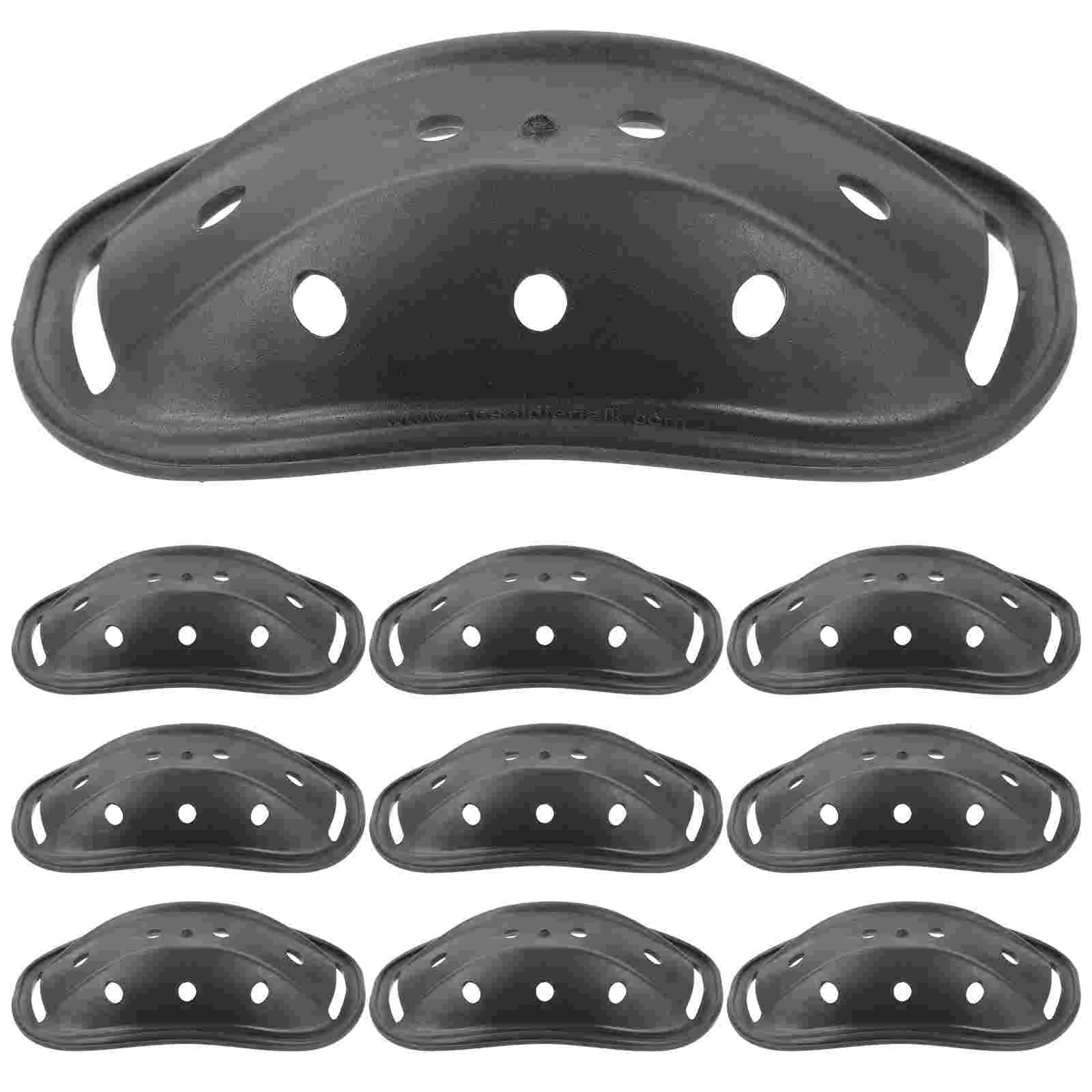 

10 Pcs Adjustable Protector Motorcycle Helmets Hat Elastic Chin Strap Plastic Portable Pad