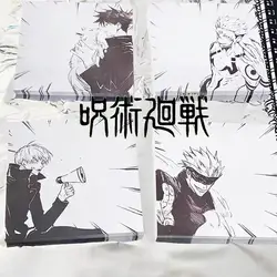 50 Pieces of Jujutsu Kaisen Message Stickers Cartoon Gojo Satoru Ryomen Sukuna Notebook Paper Student Stationery School Gift