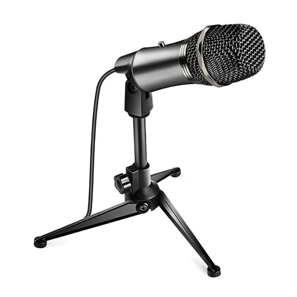 USB Microphone for Computer,Professional Recording Condenser Microphone Compatible with Stand for PC,