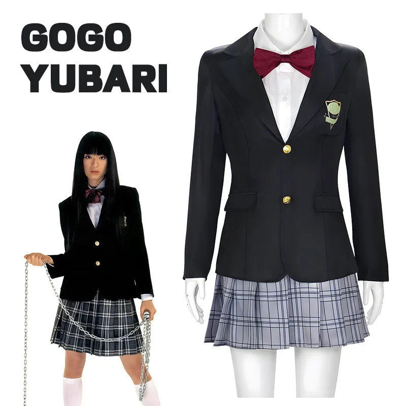 Kill Gogo Yubari Bill colegiala O-Ren's Bodyguard Cosplay disfraz de mujer trajes escolares Halloween carnaval fiesta película juego de rol
