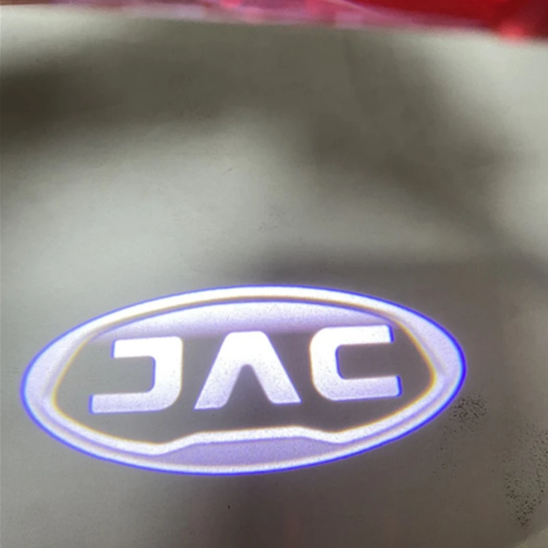2X LED-Leuchten Zubehör Autotür-Logo-Projektor Geister-Schattenlampen für JAC Refine S3 S5 A30 A13 T6 T8 M4 M2 R3 Innenausstattung – Detail 1