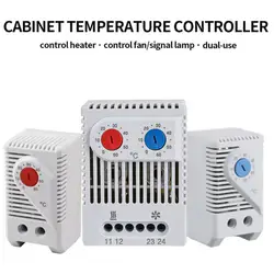 DIN rail type temperature controller Thermostat Mechanical temperature control switch Heating Refrigeration equipment