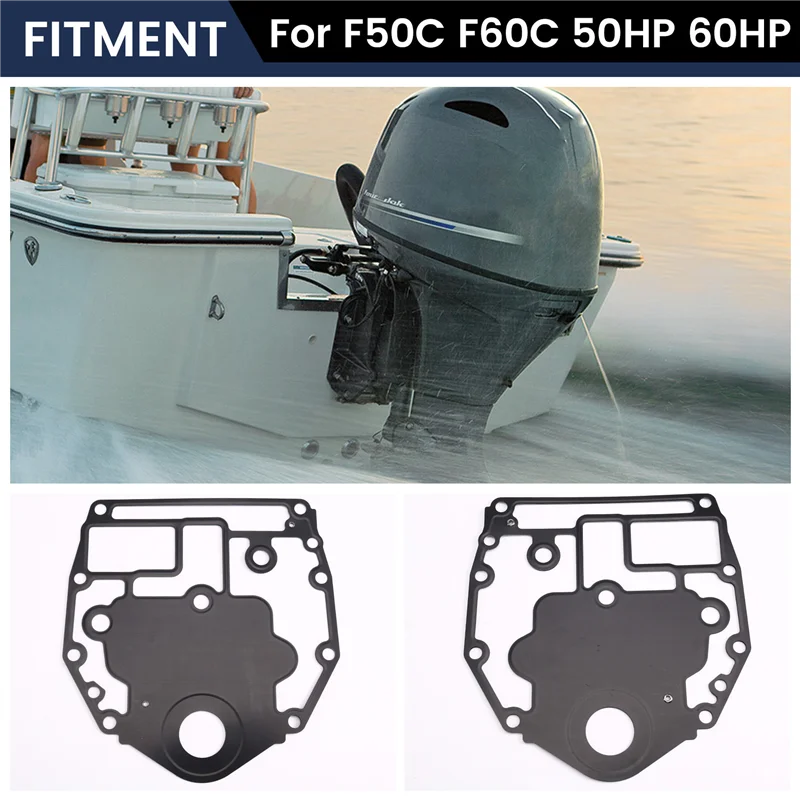 Para junta de cilindro de motor fueraborda de 4 tiempos 67C-11351-01 compatible con F50C F60C 50HP 60HP 62Y-11351-01 67Y-11351-01