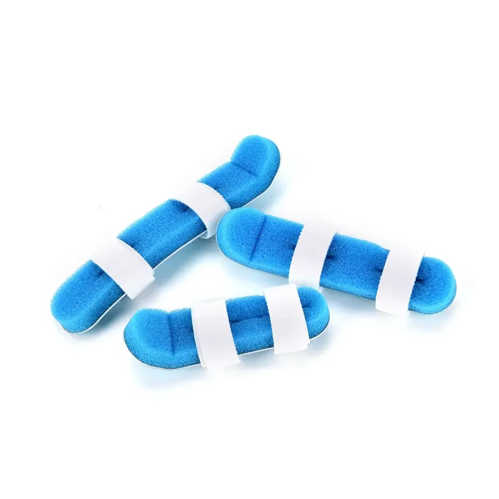 Afbeelding 6: S/M/L Trigger Vinger Spalk Brace voor Mallet Vinger Verstuiking Breuk Pijnbestrijding Vinger Knuckle Immobilisatie Klem